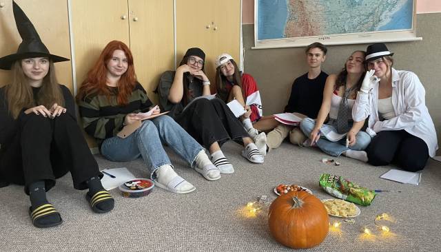 Halloween ve 3.A spojil příjemné s užitečným