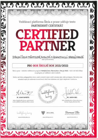 Partnerský certifikát